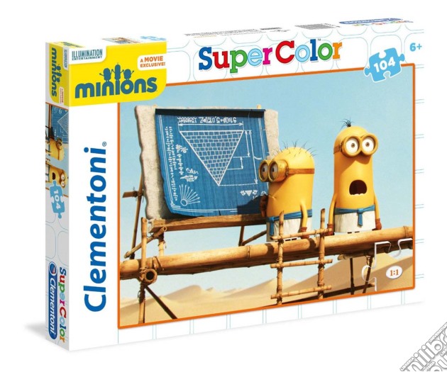 Minions: Clementoni - Puzzle 104 Pz - Egyptian puzzle