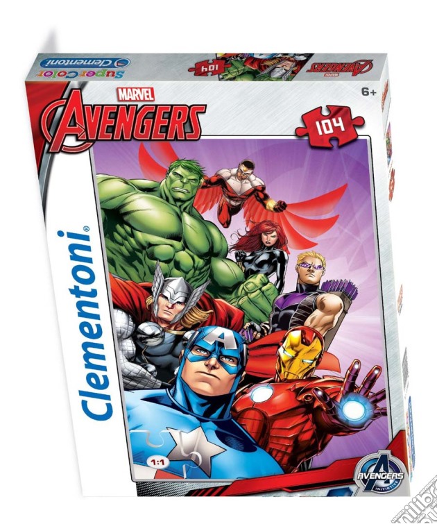 The Avengers (Puzzle 104 pz) puzzle