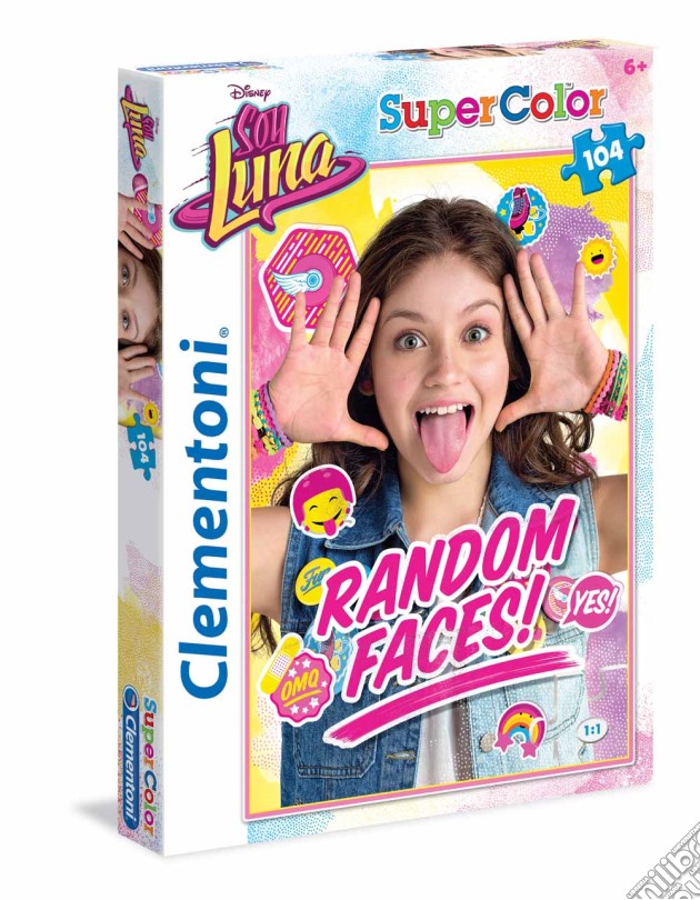 Puzzle 104 Pz - Soy Luna - Let's Make Random Faces! puzzle