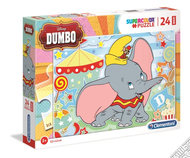 Puzzle Maxi 24 Pz - Dumbo puzzle di Clementoni