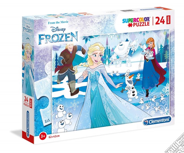 Puzzle Maxi 24 Pz - Frozen puzzle di Clementoni