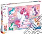 Clementoni Puzzle Bambini Jolly Unicorns24 Maxi Pz Made In Italy giochi