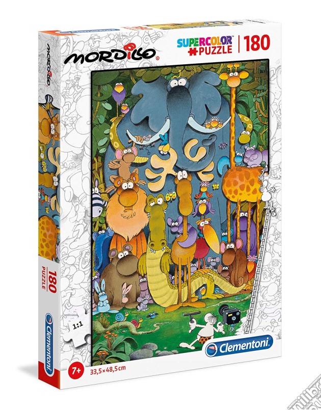 Mordillo: Clementoni - Puzzle 104 Pz gioco