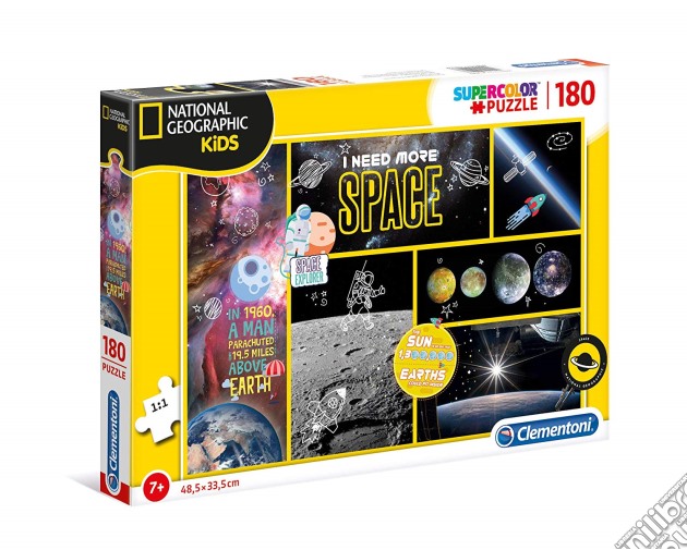 Puzzle National Geographic Kids 180 Pz - I Need More Space puzzle