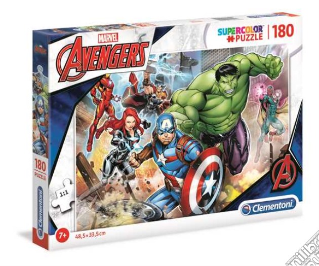 Marvel: Clementoni - Puzzle 180 Pz - The Avengers puzzle di Clementoni