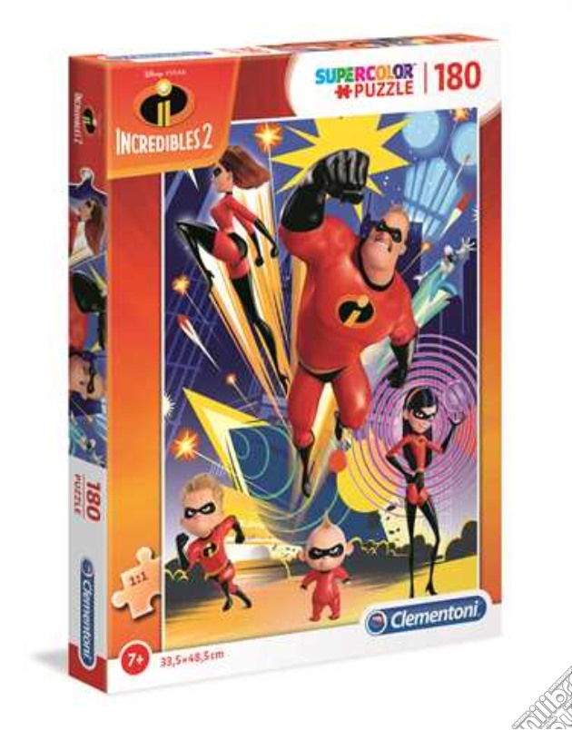 Puzzle 180 Pz - Incredibles 2 puzzle di Clementoni