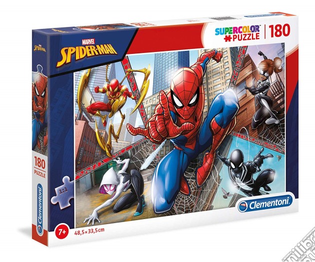 Puzzle 180 Pz - Spider Man puzzle di Clementoni