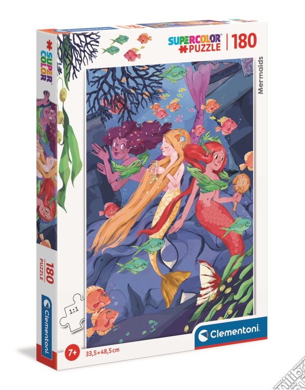 Clementoni: Puzzle 180 Pz - Mermaids puzzle