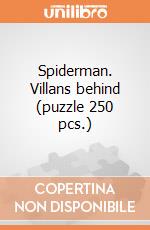 Spiderman. Villans behind (puzzle 250 pcs.) puzzle di Clementoni