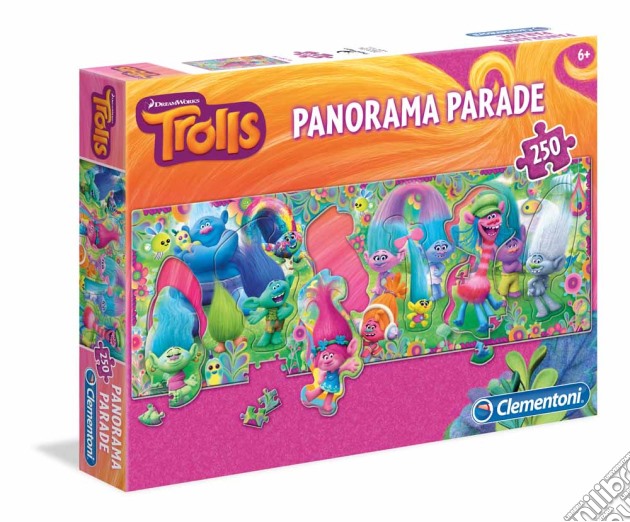 Puzzle 250 Pz - Trolls - Panorama Parade puzzle