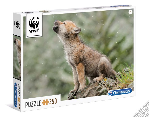 Puzzle 250 Pz - Wwf - Wolf Cub puzzle di Clementoni