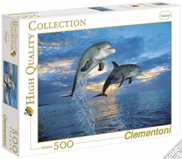 Puzzle 500 Pz - High Quality Collection - Delfini puzzle