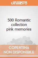 500 Romantic collection pink memories puzzle di Clementoni