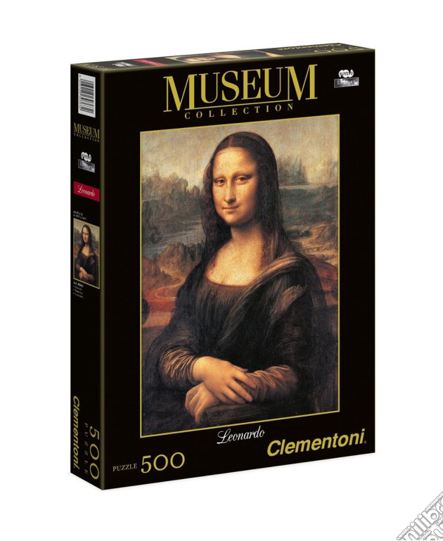 Puzzle 500 Pz - Museum Collection - Leonardo - Gioconda puzzle