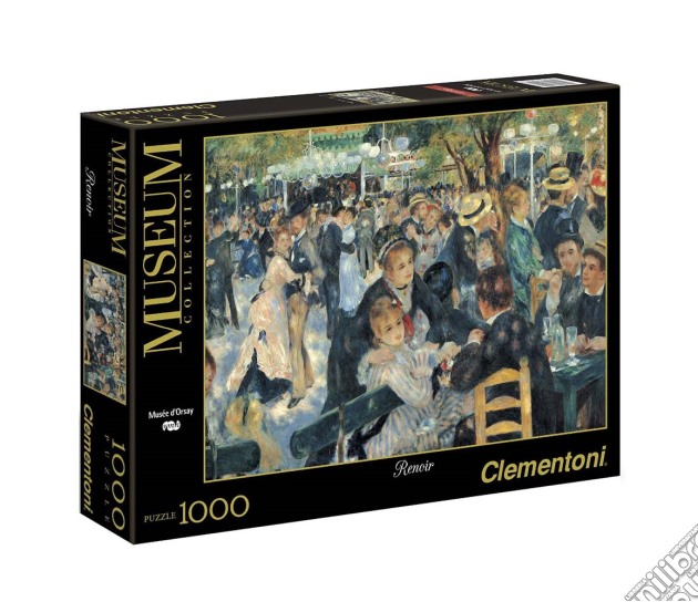Puzzle 1000 Pz - Museum Collection - Musee D'Orsay - Renoir - Il Ballo Al Moulin De La Galette puzzle di Renoir