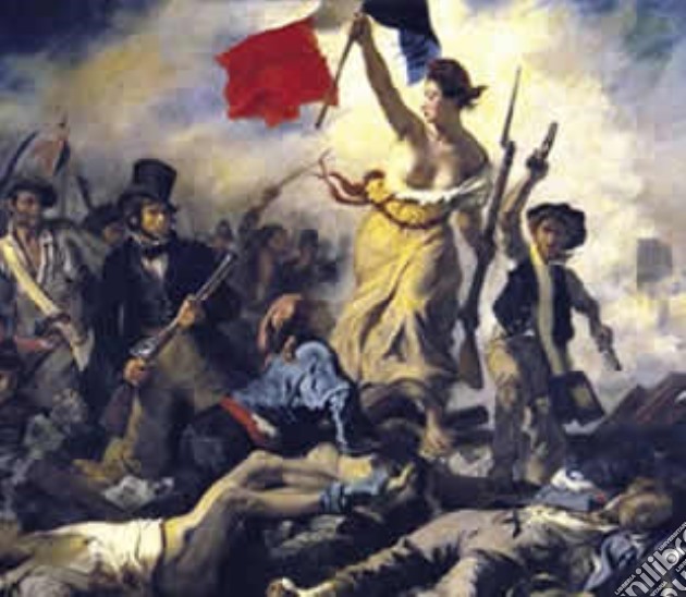 La libertà guida il popolo - Liberty Guides the People puzzle di Delacroix
