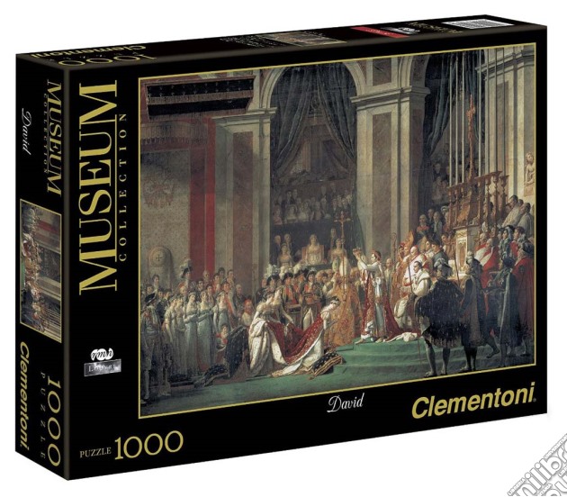 Clementoni: Puzzle 1000 Pz - Museum Collection - Louvre - David - La Consacrazione Di Napoleone puzzle di David