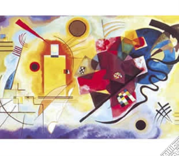 Giallo rosso blu - Yellow Red Blue puzzle di Kandinskij