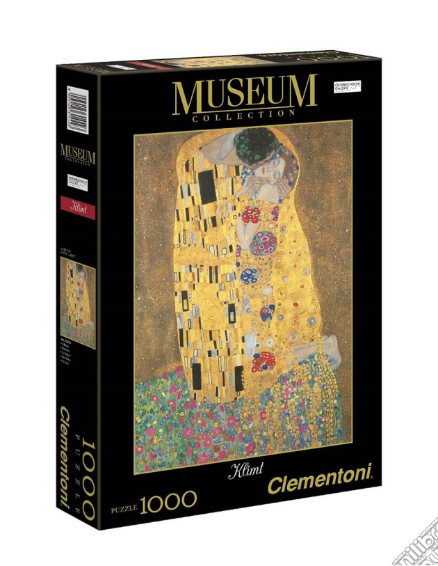 Clementoni: Puzzle 1000 Pz - Museum Collection - Klimt - Il Bacio puzzle di PUZZLE 1000 PZ.