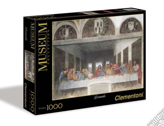Clementoni: Puzzle 1000 Pz - Museum Collection - Leonardo - Cenacolo puzzle di CLEMENTONI