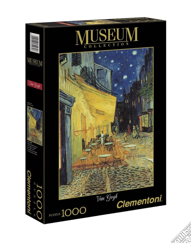 Clementoni: Puzzle 1000 Pz - Museum Collection - Van Gogh - Esterno Di Caffe' Di Notte puzzle di Clementoni