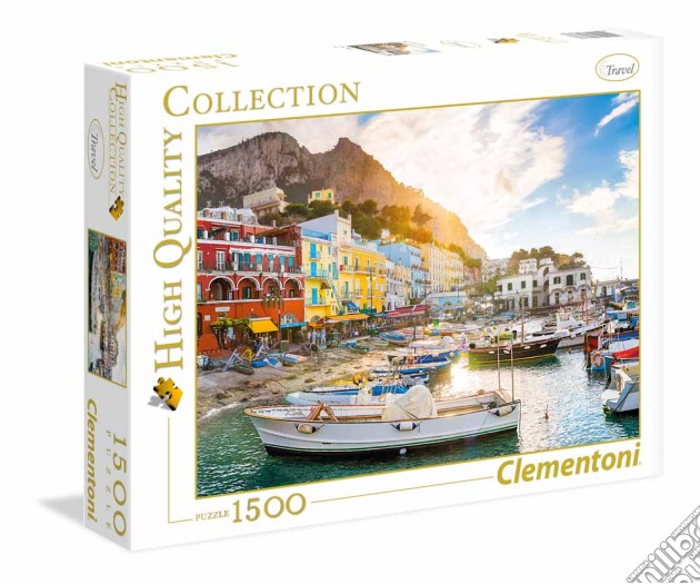Clementoni: Puzzle 1500 Pz - High Quality Collection - Capri puzzle
