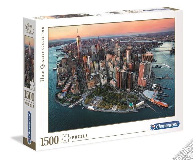 Clementoni: Puzzle 1500 Pz - High Quality Collection - New York puzzle di Clementoni