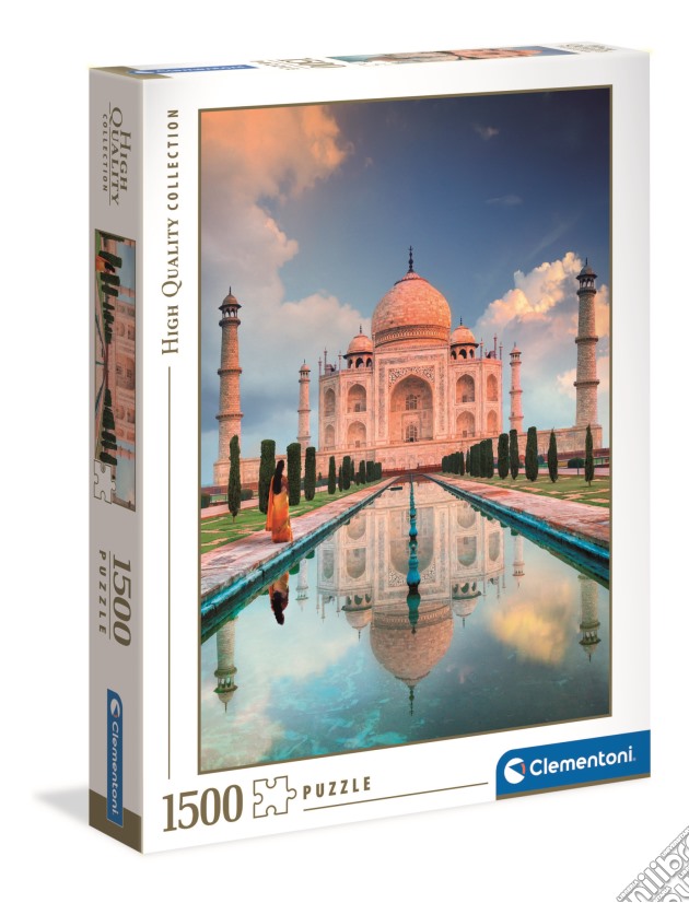Clementoni: Puzzle 1500 Pz - High Quality Collection - Taj Mahal puzzle