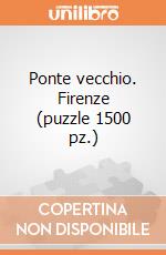 Ponte vecchio. Firenze (puzzle 1500 pz.) puzzle di Clementoni