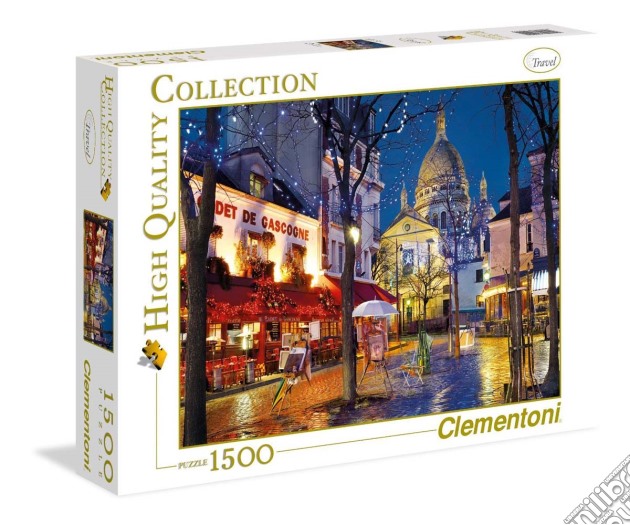Clementoni: Puzzle 1500 Pz - High Quality Collection - Paris, Montmartre puzzle