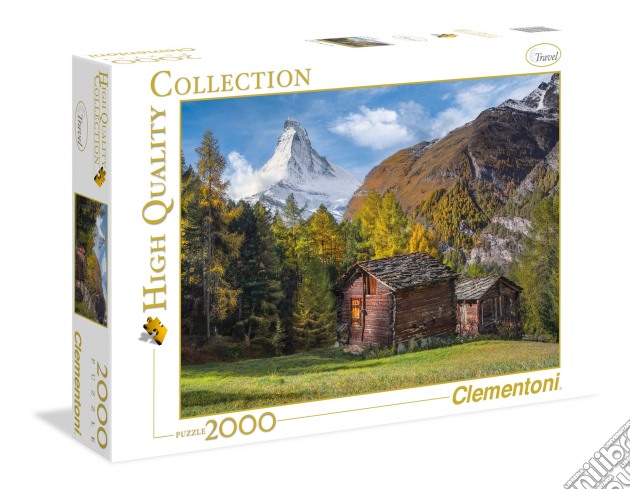 Puzzle 2000 Pz - High Quality Collection - Fascination With Matterhorn puzzle di Clementoni