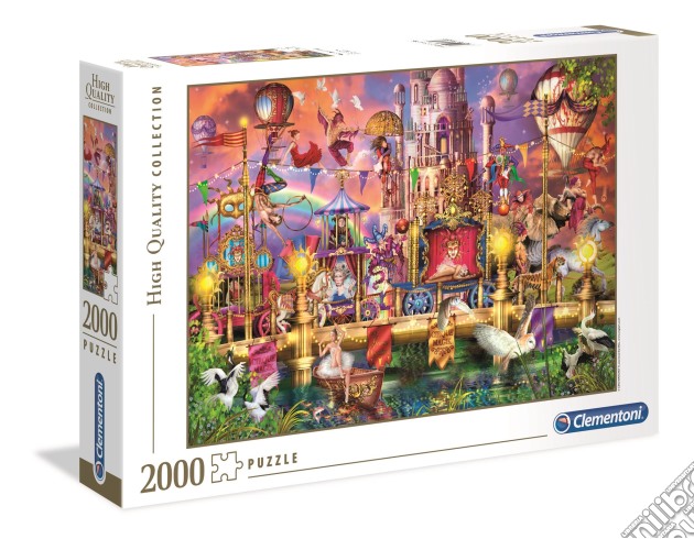 Puzzle 2000 Pz - High Quality Collection - The Circus puzzle di Clementoni