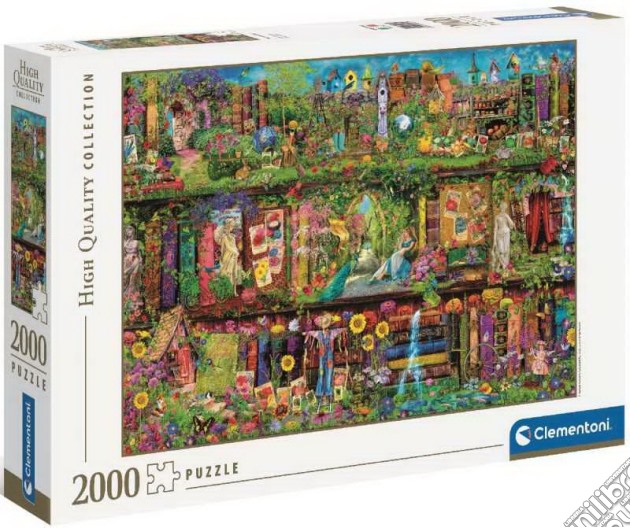 Clementoni: Puzzle 2000 Pz - High Quality Collection - The Garden Shelf puzzle