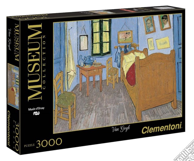 Puzzle - Museum Collection 3000 Pz - Van Gogh - La Camera Ad Arles puzzle di Clementoni