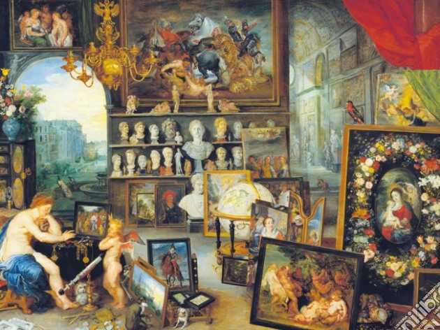 Puzzle - Museum Collection 3000 Pz - Jan Bruegel - Il Senso Della Vista puzzle di Clementoni