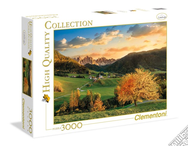 Puzzle 3000 Pz - High Quality Collection - The Alps puzzle di Clementoni
