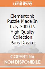 Clementoni: Puzzle Made In Italy 3000 Pz High Quality Collection Paris Dream gioco