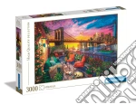 Clementoni: Puzzle Made In Italy Manhattan Balcony Sunset 3000 giochi