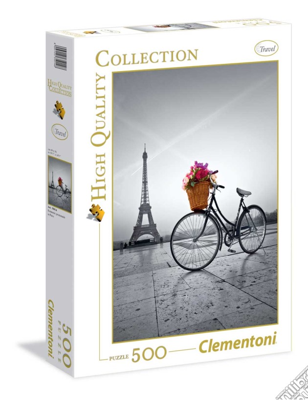 Puzzle 500 Pz - High Quality Collection - Romantic Promenade In Paris puzzle