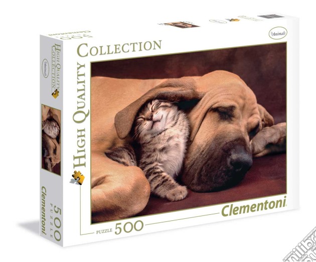 Clementoni: Puzzle 500 Pz - High Quality Collection - Cuddles puzzle
