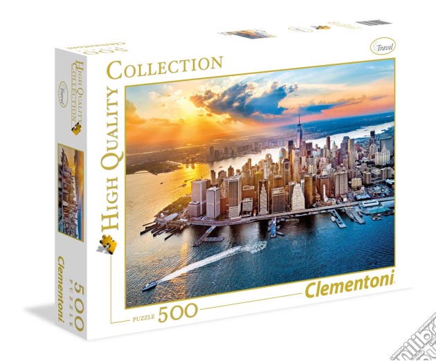 Clementoni: Puzzle 500 Pz - High Quality Collection - New York puzzle di Clementoni