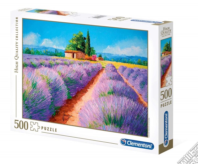 Clementoni: Puzzle 500 Pz - High Quality Collection - Lavender Scent puzzle