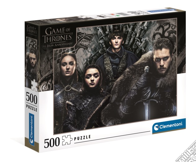 Clementoni: Puzzle 500 Pz - Game Of Thrones puzzle