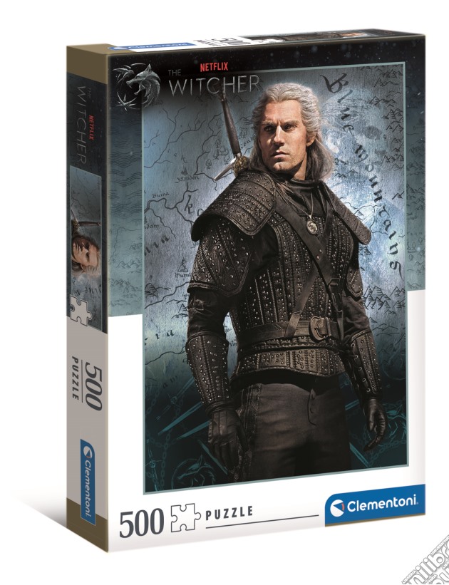 Witcher (The): Clementoni - Puzzle 500 Pz puzzle