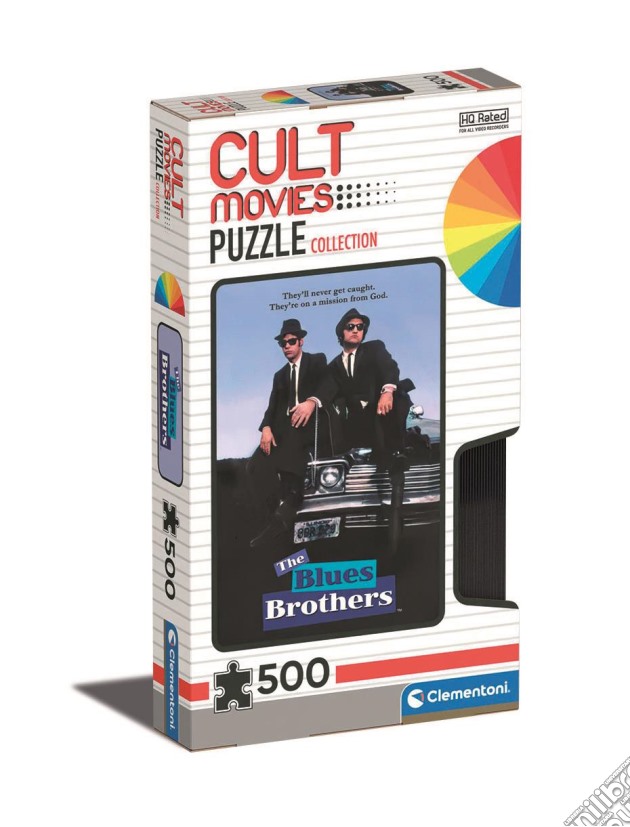 Clementoni Puzzle | Cult Movies 500 Pezzi | The Blues Brothers gioco di Clementoni