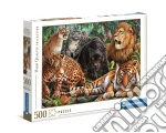 Clementoni: Puzzle Made In Italy 500 Pz High Quality Collection Wild Cats giochi