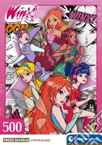 Clementoni:  Puzzle 500 Pz - Winx giochi