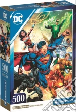 Clementoni Puzzle Adulti Dc Comics 500 Pezzi 500 Compact Pz Made In Italy giochi