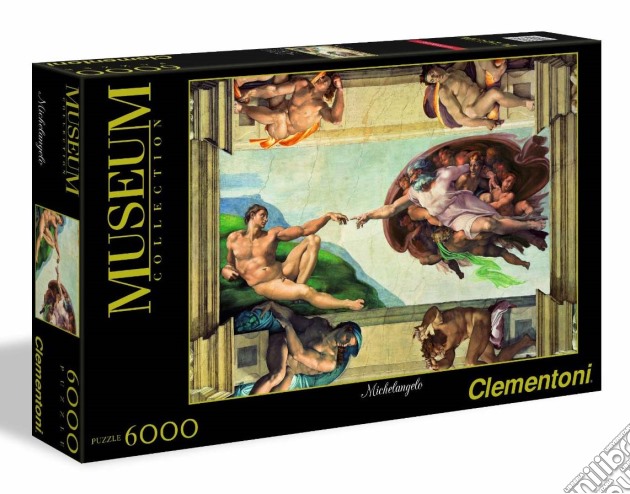 Puzzle - Museum Collection 6000 Pz - Michelangelo - La Creazione Dell'Uomo puzzle di Clementoni