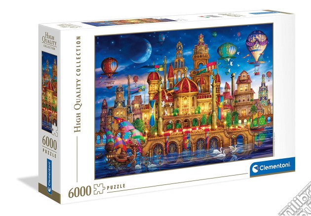 Clementoni: Puzzle 6000 Pz - High Quality Collection - Downtown puzzle